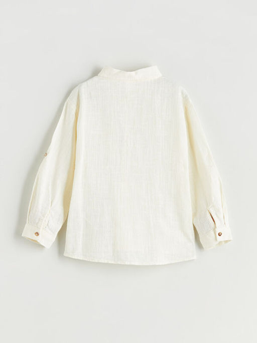 Uzun Kollu Erkek ?ocuk G?mlek