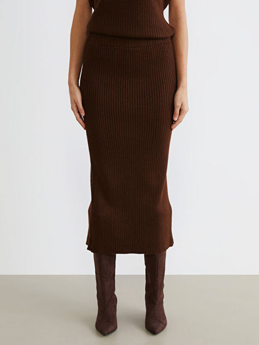 Dar Fit Y?rtma?l? Etek