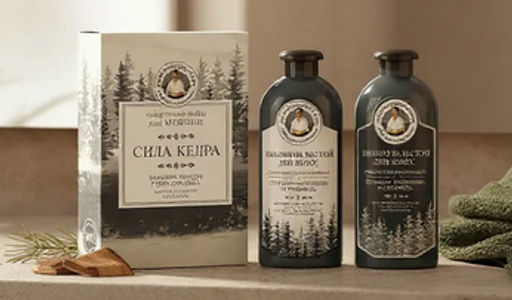 АКЦИЯ !!! М набор РБА Сибирская Травница для мужчин Сила Кедра.6 - Рецепты бабушки агафьи фото 2