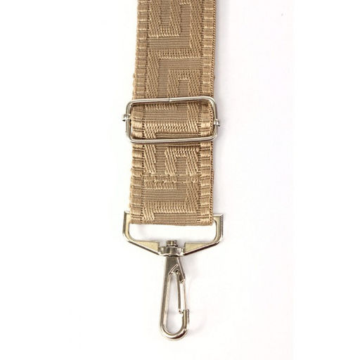 Плечевой ремень (стропа) ADEL-239/регулируемый, макс длина 150см, меандр бежевый mpl 265046 - Adelia фото 2