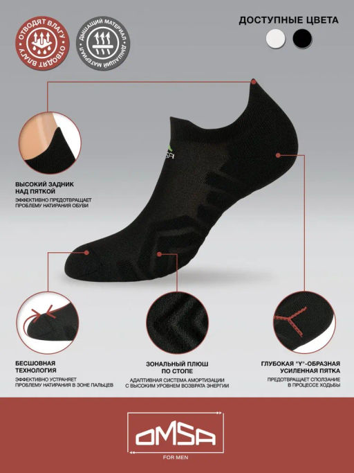 OMSA ACTIVE 122 - nero  фото 2