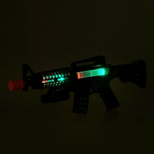 Автомат М16, световые и звуковые эффекты, работает от батареек - Simaland фото 4