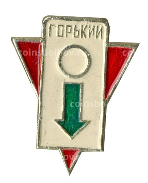 Значок Горький