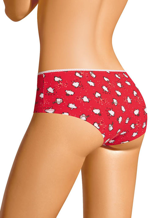 SH1199/1 Трусы жен. Новогоднее чудо (ЧЗ)