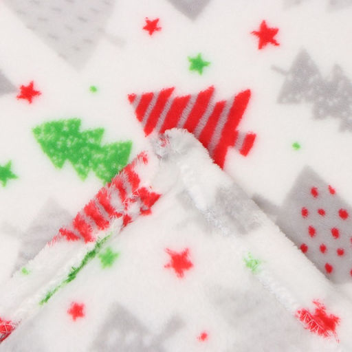 Плед LoveLife Ёлочки 150*200 см,100% п/э, велсофт 280 гр/м2  фото 4