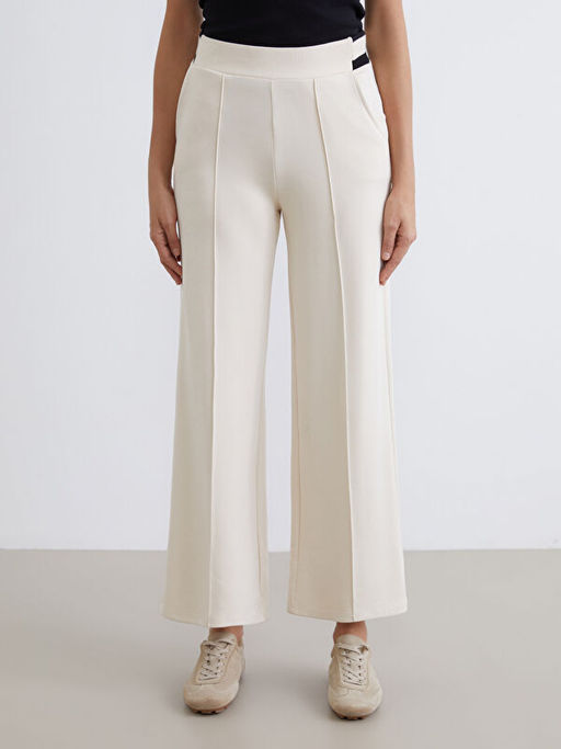 Beli Lastikli Geni? Pa?a Kad?n Pantolon