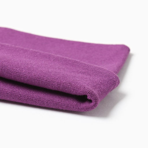 Шапка детская KAFTAN со снудом, размер 54-58, фиолетовая