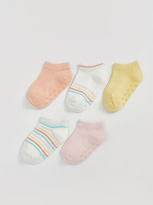Basic K?z Bebek Patik ?orap 5li