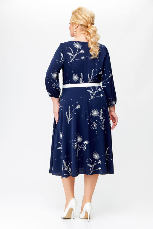 Блуза Swallow 803.2 черный+серебряный узор фото 929