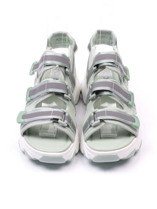 08-PED92-2 GREEN Босоножки (натуральная кожа, стелька натуральная кожа) - Фабричный китай фото 8