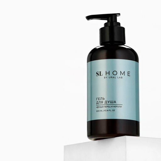 Гель для душа URAL LAB, 300 мл, аромат чёрного перца и нероли  фото 6
