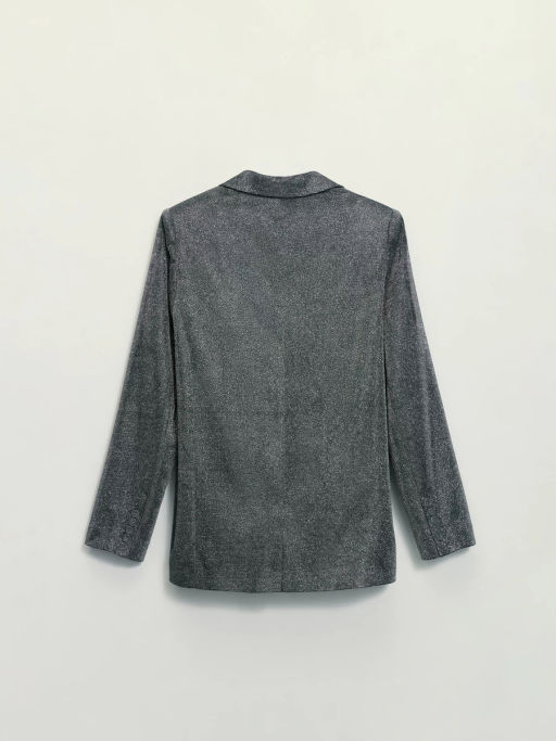 Однобортный жакет с блестками / Zarina