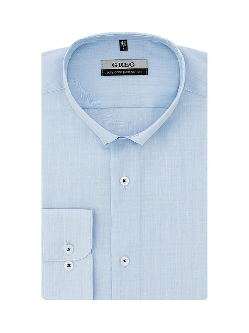 Сорочка мужская длинный рукав GREG 211/131/3350/Z/b  фото 2