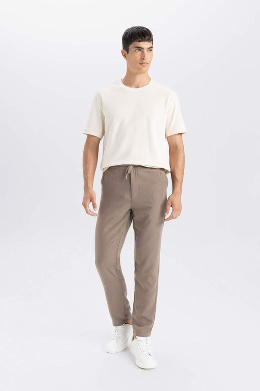 Брюки стандартного кроя приталенного кроя Jogger - Defacto фото 2