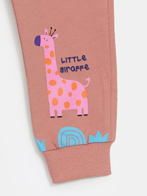 Beli Lastikli K?z ?ocuk Jogger E?ofman Alt? - Waikiki фото 3