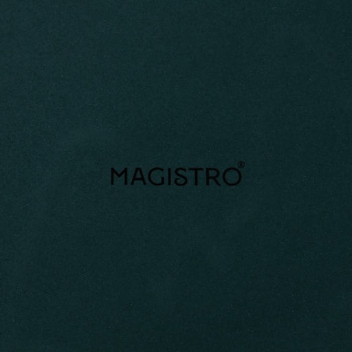 Блюдо для подачи Magistro, d=20 см, с деревянной ручкой, фарфор, зелёное  фото 17