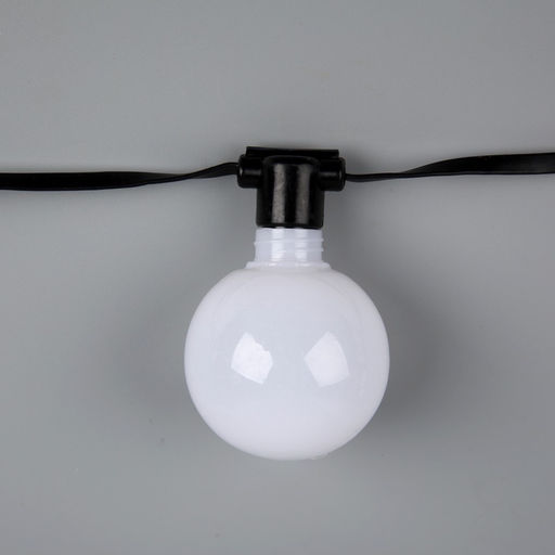 Умная гирлянда Нить 6 м с насадками Шарики, IP20, тёмная нить, 20 LED, свечение RGB, USB - Luazon lighting фото 8