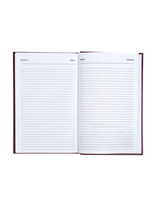 Ежедневник датированный Calligrata, А5, 2026, твёрдая обложка из бумвинила, 168 листов, коричневый