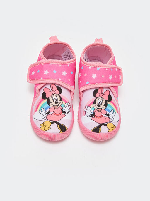 Minnie Mouse Bask?l? C?rt C?rtl? K?z Bebek Panduf - Waikiki фото 3