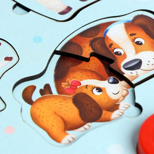 Пазл деревянный с чипом Где моя мама? - Лесная мастерская фото 4