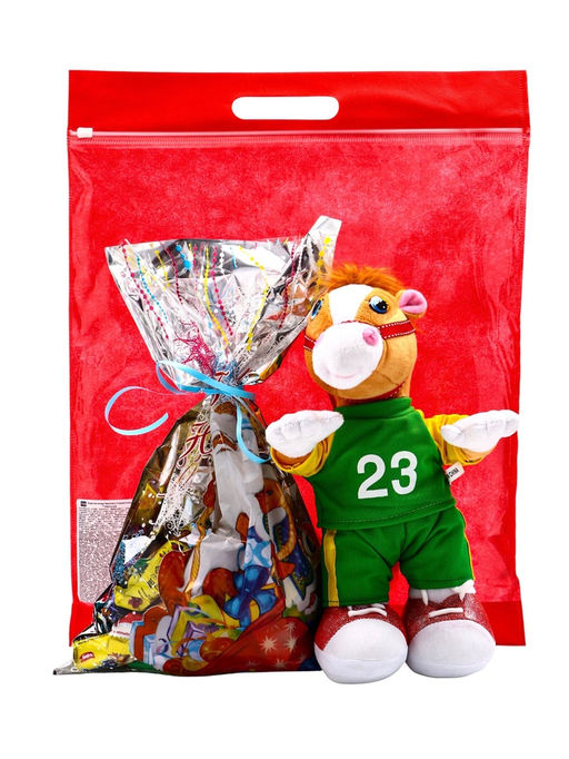 Сладкий новогодний подарок Тимошка, конфеты + игрушка, 500 г - Simaland фото 5