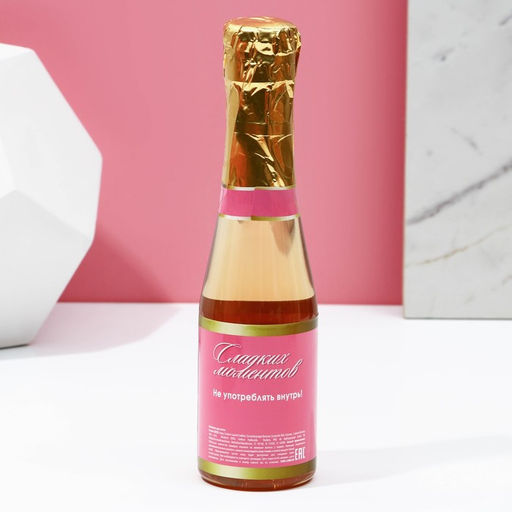 Подарочный набор косметики Самой лучшей: гель для душа и шампунь для волос шампанское, 2?250 мл, Чистое счастье  фото 4