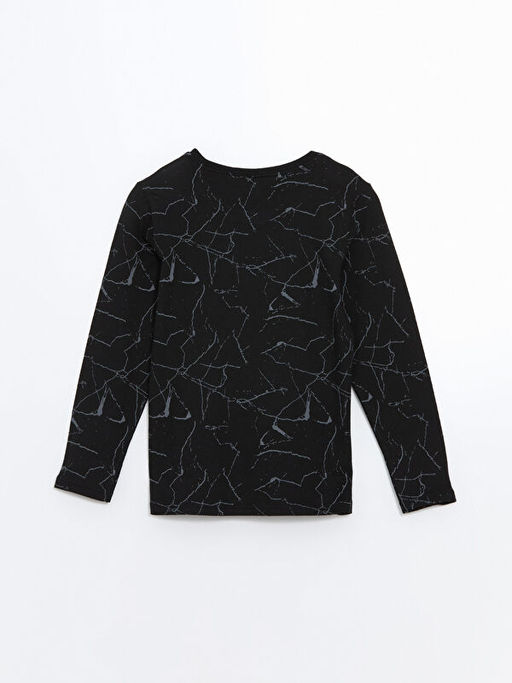 Bisiklet Yaka Star Wars Bask?l? Erkek ?ocuk Pijama ?st - Waikiki фото 2