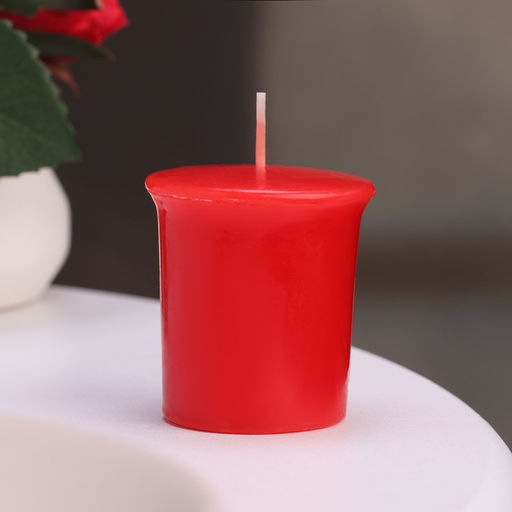 Набор свечей ароматических Sweet Strawberry, сладкая земляника, 3 шт., 5×4.5 см