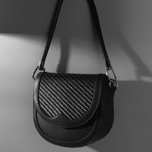 Ручка для сумки, 55 см, цвет чёрный - Арт узор фото 5