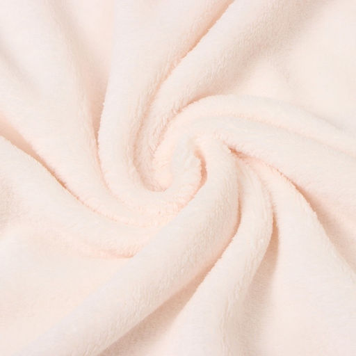 Плед Этель цв.молочный 200*220 см,100% п/э, корал-флис 220 гр/м2  фото 3