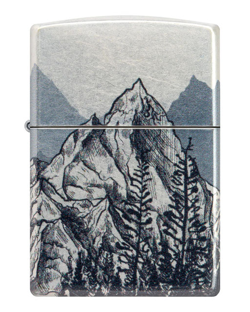 Зажигалка ZIPPO Набросок горы | Mountain Sketch 46280  фото 2