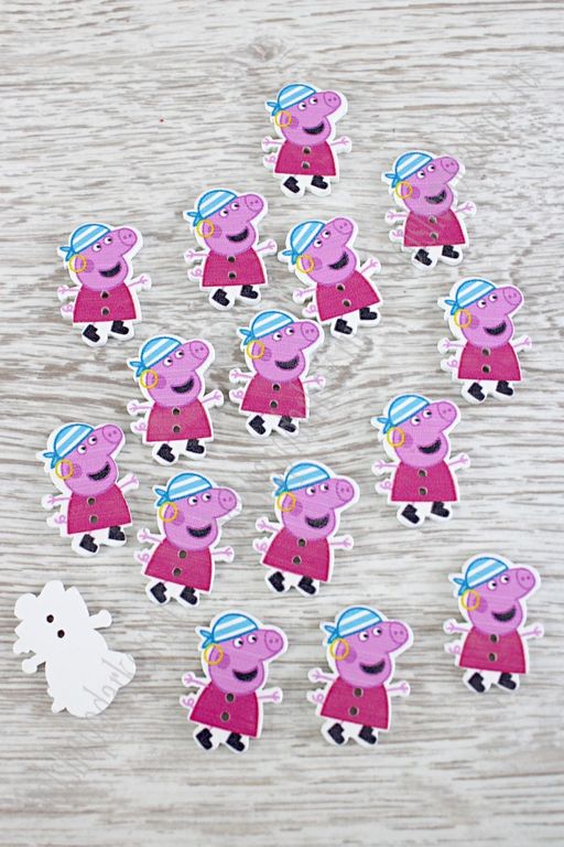 Фигурки из фанеры 30 мм "Мультик" (30 шт) SF-2231