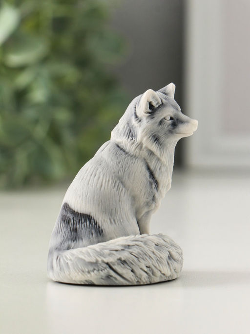 Сувенир "Лисичка сидящая" 6,2 см