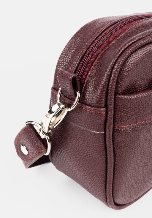 L-Craft Бордовая сумка через плечо №1634