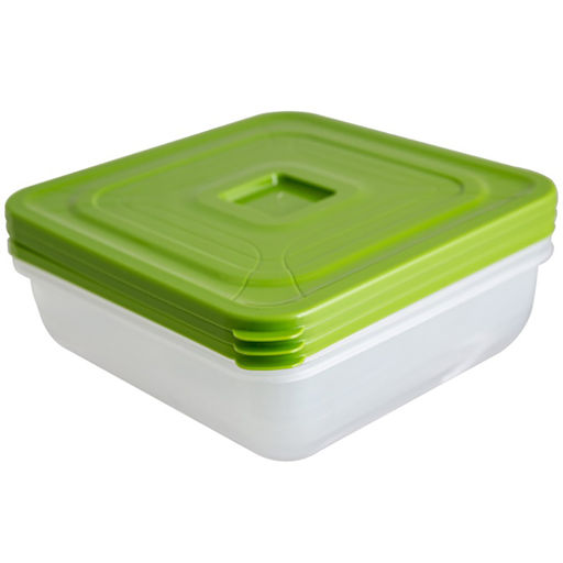 PRACTIC - набор контейнеров свч 3шт 0,9л - Полимербыт фото 2