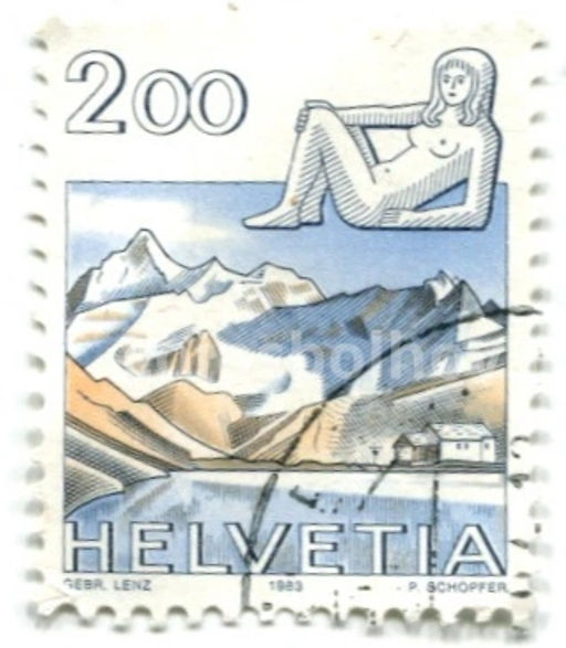 Марка Знаки зодиака Дева Швейцария