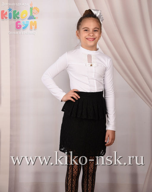 5904 Юбка школьная кружевная - Kiko фото 3