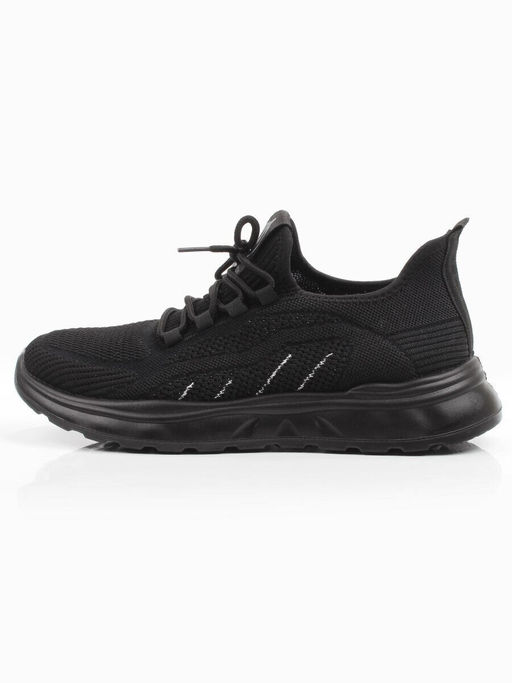 03-TEX-D01-05 BLACK Кроссовки летние мужские (текстиль)