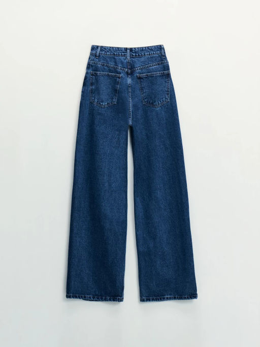 Джинсы wide leg с высокой посадкой / Zarina фото 2