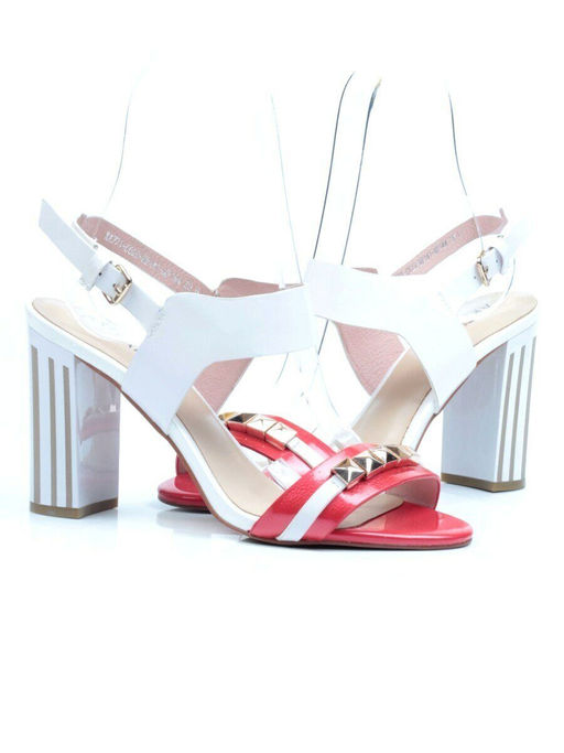 08-XA771-C629-NP141-NP144 WHITE Босоножки (натуральная кожа) - Фабричный китай фото 13