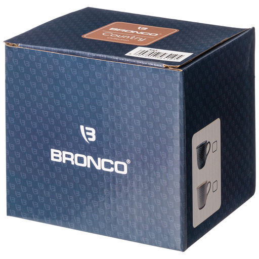 КРУЖКА СЕРАЯ ВИНТАЖ 470 МЛ - Bronco фото 2