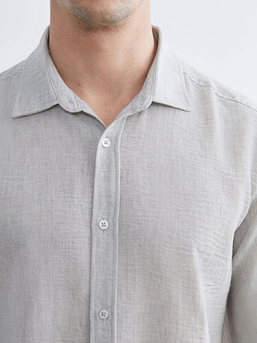 Regular Fit Poplin Erkek G?mlek