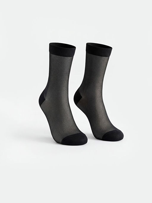 5 Denye Kad?n Soket ?orap 2li