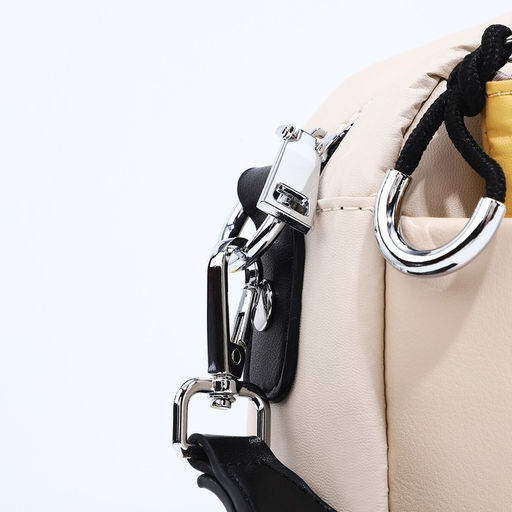 Сумка кросс-боди на молнии, цвет бежевый - Simaland фото 6