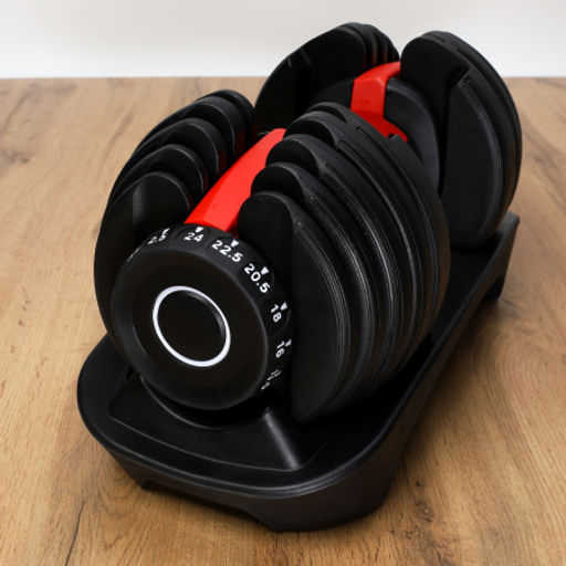 Гантель разборная Woohooo Elite Power со ступенчатой регулировкой / 15 позиций от 2,5 -24 кг / черный - ГалеонТрейд фото 3