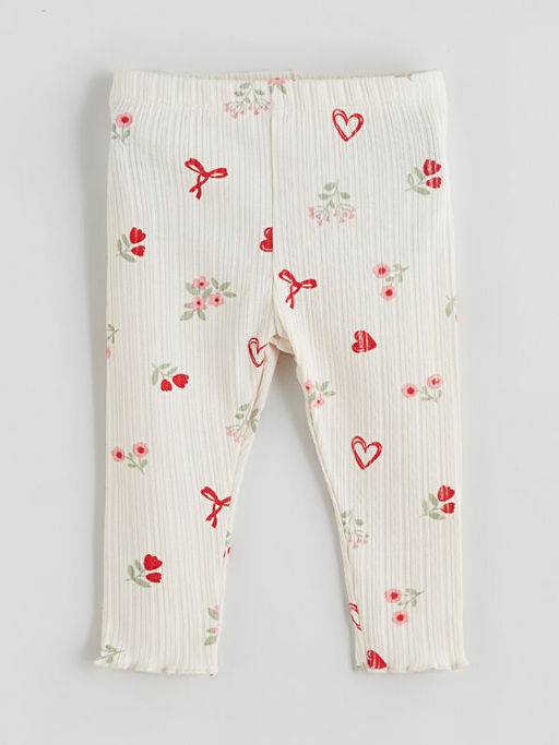 K?z Bebek Desenli Tayt