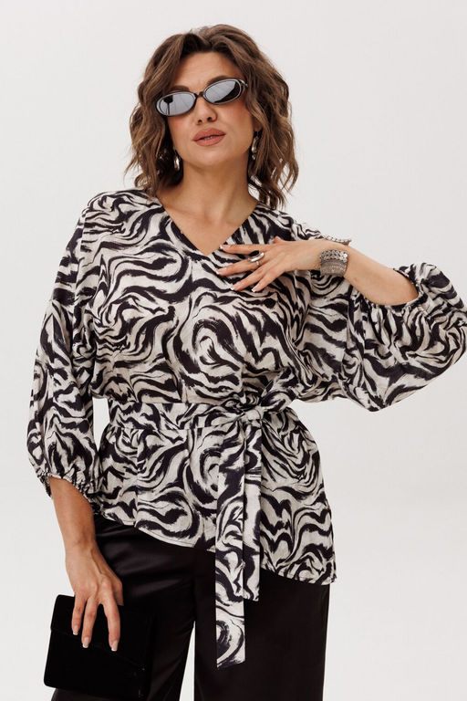 Блуза ANELLI 1665 загадка лилий