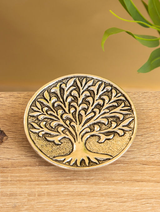 Подставка под благовония Священное дерево алюминий 10,5 см - Simaland фото 2