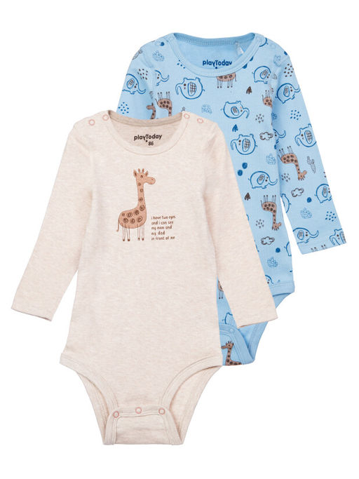 PlayToday / Боди для мальчика, 2 шт. в комплекте