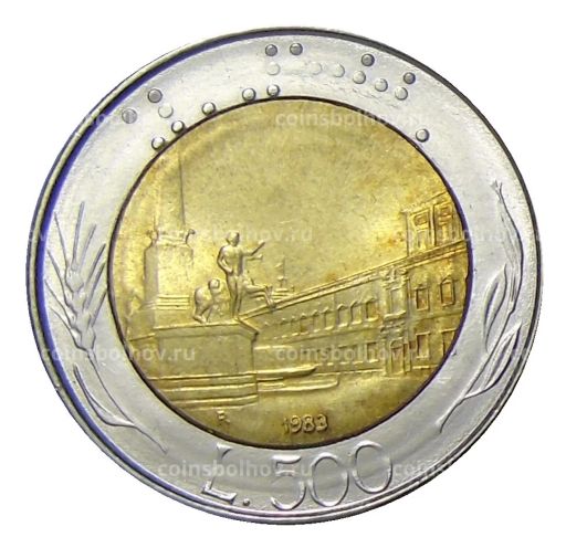 500 лир 1983 года Италия